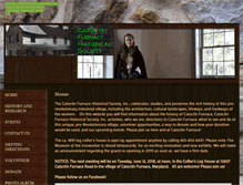 Tablet Screenshot of catoctinfurnace.org